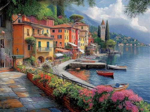 Diamond Painting Erwachsene Landschaft Diamant Painting Bilder Kleine Stadt 50x70 cm 5D Diamanten Malerei Stickerei Bastelset Kinder Zubehör, für Wand Dekoration, Weihnachtsgeschen 8-10 Jahre K-8777 Diamond Painting Erwachsene Landschaft Diamant Painting Bilder Kleine Stadt 50x70 cm 5D Diamanten Malerei Stickerei Bastelset Kinder Zubehör, für Wand Dekoration, Weihnachtsgeschen 8-10 Jahre K-8777 von YOOYLLCY