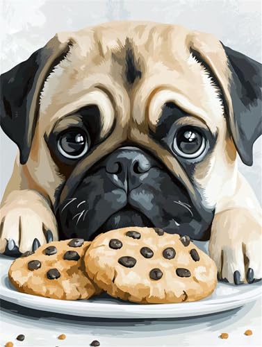 Diamond Painting Hund Diamond Painting Kinder, Diamant Kunst Keks Diamant Malerei Set Cross Stickerei Malerei Set, DIY Bastelset Erwachsene Geschenke, für Wohnzimmer Deko Schlafzimmer 100x70 cm K-9959 Diamond Painting Hund Diamond Painting Kinder, Diamant Kunst Keks Diamant Malerei Set Cross Stickerei Malerei Set, DIY Bastelset Erwachsene Geschenke, für Wohnzimmer Deko Schlafzimmer 100x70 cm K-9959 von YOOYLLCY