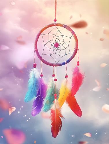 Farbe Diamond Painting Erwachsene, Diamant Painting Traumfänger Bilder Kinder, DIY Vollbohrer Diamanten Malerei Stickerei Kreuzstich Basteln Mädchen 10 Jahre Geschenke Home Wand Dekor 60x80 cm K-8978 Farbe Diamond Painting Erwachsene, Diamant Painting Traumfänger Bilder Kinder, DIY Vollbohrer Diamanten Malerei Stickerei Kreuzstich Basteln Mädchen 10 Jahre Geschenke Home Wand Dekor 60x80 cm K-8978 von YOOYLLCY