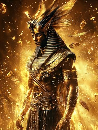 Tier Diamond Painting Erwachsene, 5D Diamant Painting Anubis Bilder Kinder, DIY Vollbohrer Diamanten Malerei Stickerei Kreuzstich Basteln Mädchen 10 Jahre Geschenke Home Wand Dekor 10x15 cm K-292 Tier Diamond Painting Erwachsene, 5D Diamant Painting Anubis Bilder Kinder, DIY Vollbohrer Diamanten Malerei Stickerei Kreuzstich Basteln Mädchen 10 Jahre Geschenke Home Wand Dekor 10x15 cm K-292 von YOOYLLCY