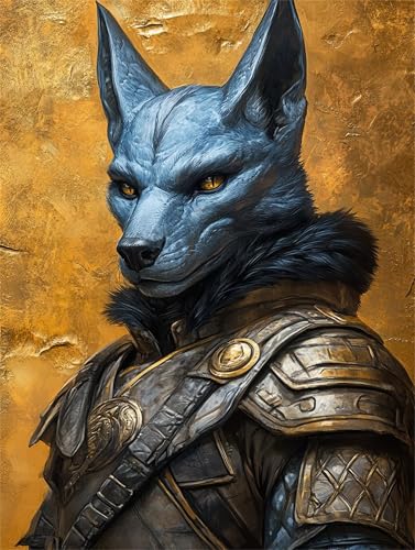Tier Diamond Painting Erwachsene, 5D Diamant Painting Anubis Bilder Kinder, DIY Vollbohrer Diamanten Malerei Stickerei Kreuzstich Basteln Mädchen 10 Jahre Geschenke Home Wand Dekor 60x80 cm K-318 Tier Diamond Painting Erwachsene, 5D Diamant Painting Anubis Bilder Kinder, DIY Vollbohrer Diamanten Malerei Stickerei Kreuzstich Basteln Mädchen 10 Jahre Geschenke Home Wand Dekor 60x80 cm K-318 von YOOYLLCY