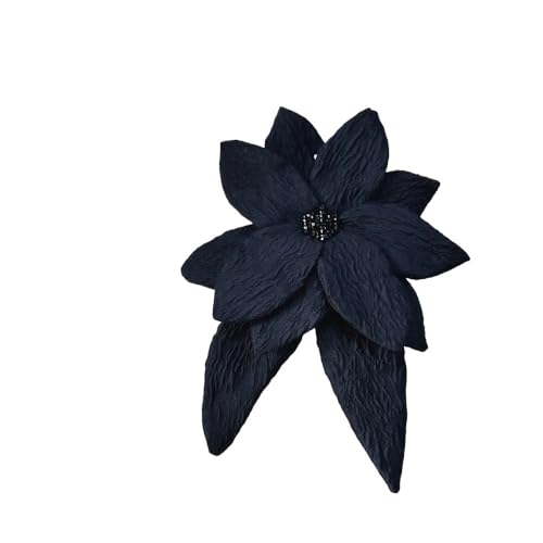3D-Organza-Stoff, künstliche Rosenblumen, Aufnäher – 27 cm, Hochzeitskleid, Halsdekoration, DIY-Nähapplikation(Transparent) von YOPI