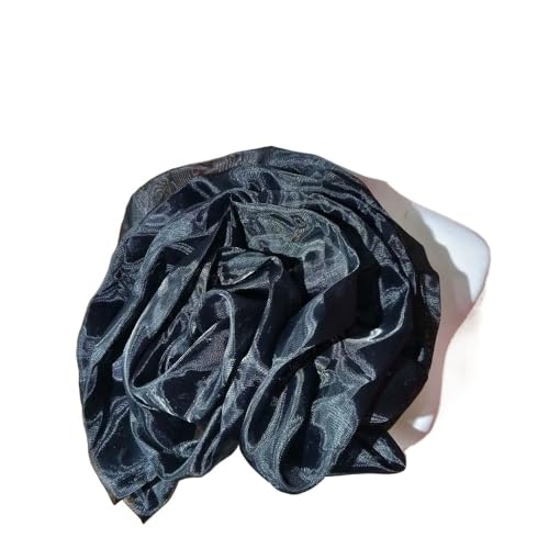 3D-Organza-Stoff, künstliche Rosenblumen, Aufnäher – 27 cm, Hochzeitskleid, Halsdekoration, DIY-Nähapplikation(Weiß) von YOPI
