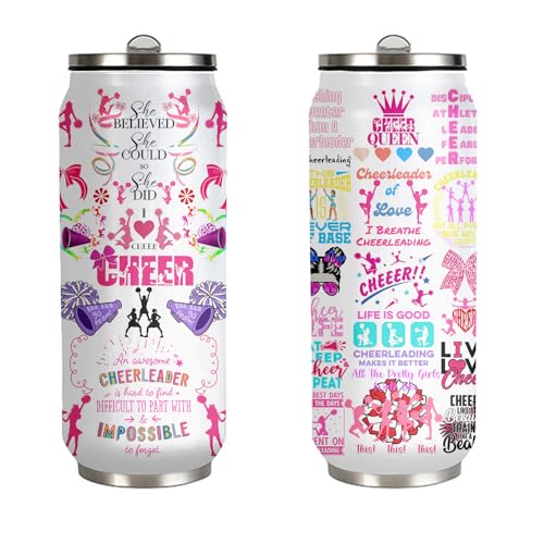 YOPIGOT Cheerleader-Becher, Cheerleader-Geschenk für Mädchen und Frauen, Cheerleading-Geschenk für Mädchen, Teenager, Geburtstag, Weihnachten, Geschenke für Cheer, Trainer, Freunde, Besties, Edelstahl YOPIGOT Cheerleader-Becher, Cheerleader-Geschenk für Mädchen und Frauen, Cheerleading-Geschenk für Mädchen, Teenager, Geburtstag, Weihnachten, Geschenke für Cheer, Trainer, Freunde, Besties, Edelstahl von YOPIGOT
