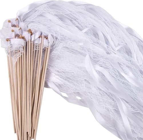 YOPOTIKA 30 Stück Wedding Wands mit Glocke, Hochzeit Luftschlangen mit Glocken, Zauberstäbe Hochzeit Luftschlangen für Hochzeiten Geburtstage Partys Feiertagsfeiern verwendet YOPOTIKA 30 Stück Wedding Wands mit Glocke, Hochzeit Luftschlangen mit Glocken, Zauberstäbe Hochzeit Luftschlangen für Hochzeiten Geburtstage Partys Feiertagsfeiern verwendet von YOPOTIKA