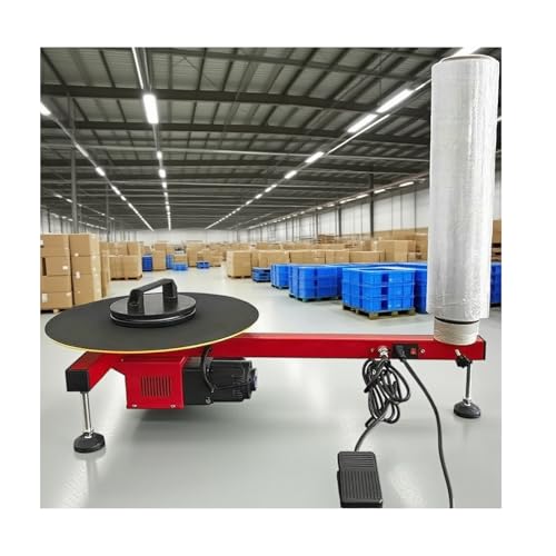 YORCME Palettenwickelmaschine Elektrischer Stretchfolienspender für effiziente Palettenverpackung und industrielle Verpackung, mit verstellbaren Schaftoptionen YORCME Palettenwickelmaschine Elektrischer Stretchfolienspender für effiziente Palettenverpackung und industrielle Verpackung, mit verstellbaren Schaftoptionen von YORCME