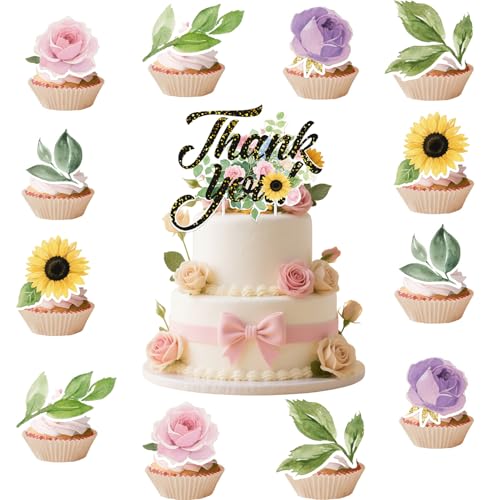 25 Stück Erntedank Thematische, Erntedank Blumen Thematische, Glückliche für Partys, Erntedank, Tischdekorationen von YORISMAL