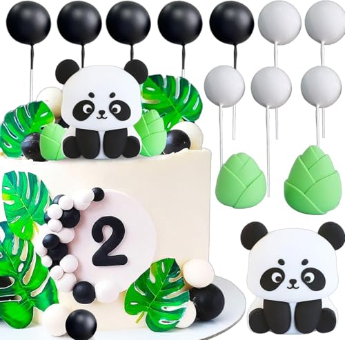 Panda Tortendekorationen Kindergeburtstag Bambus Panda Geburtstagsgeschenke für Jungen & Mädchen Geburtstagsparty Panda Tortendekorationen Kindergeburtstag Bambus Panda Geburtstagsgeschenke für Jungen & Mädchen Geburtstagsparty von YORISMAL