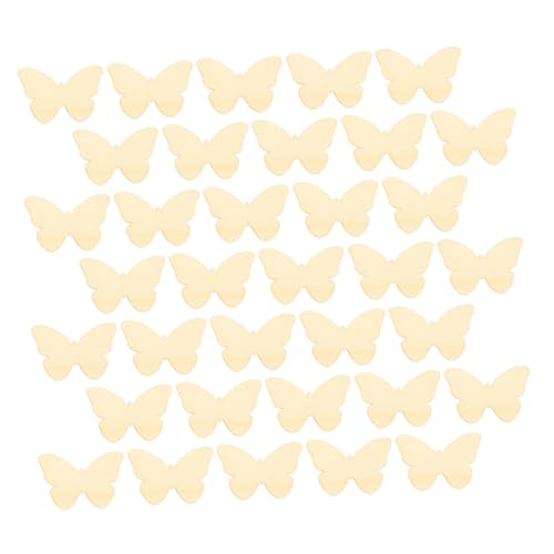 100Stücke Holzschmetterlinge für DIY Bastelmaterial Gestalten Unbehandelte Holzformen für Projekte und Familienaktivitäten Holzhandwerk Dekorationen 100Stücke Holzschmetterlinge für DIY Bastelmaterial Gestalten Unbehandelte Holzformen für Projekte und Familienaktivitäten Holzhandwerk Dekorationen von YOSADIER