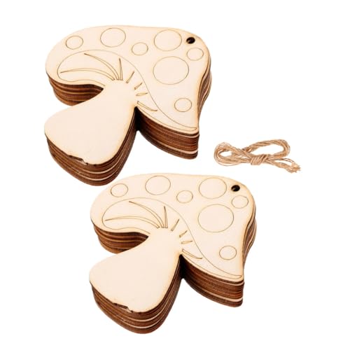 20Stücke Holzpilzscheiben für DIY Projekte Natürliche Holzverzierungen für Bastelarbeiten Malerei Hochzeitsdekoration und Handarbeiten für Erwachsene 20Stücke Holzpilzscheiben für DIY Projekte Natürliche Holzverzierungen für Bastelarbeiten Malerei Hochzeitsdekoration und Handarbeiten für Erwachsene von YOSADIER