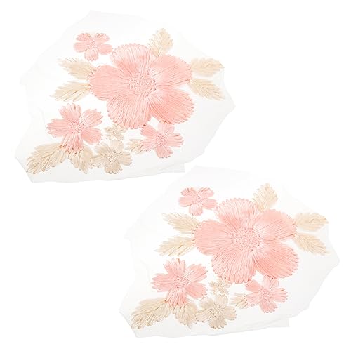 2Stücke Aufnäher zum Aufbügeln Spitzenapplikationen für DIY Brautkleider Stickerei Patches für Hochzeiten und Festliche Anlässe 2Stücke Aufnäher zum Aufbügeln Spitzenapplikationen für DIY Brautkleider Stickerei Patches für Hochzeiten und Festliche Anlässe von YOSADIER