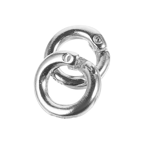 2Stücke Silber Biegeringe für Schmuckherstellung Leichte Verbindungsringe zum Basteln von Armbändern und Ohrringen Langlebig und Praktisch 2Stücke Silber Biegeringe für Schmuckherstellung Leichte Verbindungsringe zum Basteln von Armbändern und Ohrringen Langlebig und Praktisch von YOSADIER