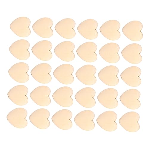 30Stücke Herzförmige Holzscheiben für DIY Unvollendete Holzanhänger für Dekorationen Bastelprojekte und Personalisierte Langlebig und Leicht zu Gestalten 30Stücke Herzförmige Holzscheiben für DIY Unvollendete Holzanhänger für Dekorationen Bastelprojekte und Personalisierte Langlebig und Leicht zu Gestalten von YOSADIER