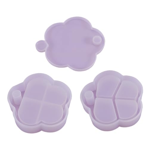 3Stücke Silikonformen für Aufbewahrung Multifunktionale Epoxidharz Gießform für Schmuck und DIY Projekte Elegantes Design für und Handwerk Einfach zu Reinigen 3Stücke Silikonformen für Aufbewahrung Multifunktionale Epoxidharz Gießform für Schmuck und DIY Projekte Elegantes Design für und Handwerk Einfach zu Reinigen von YOSADIER
