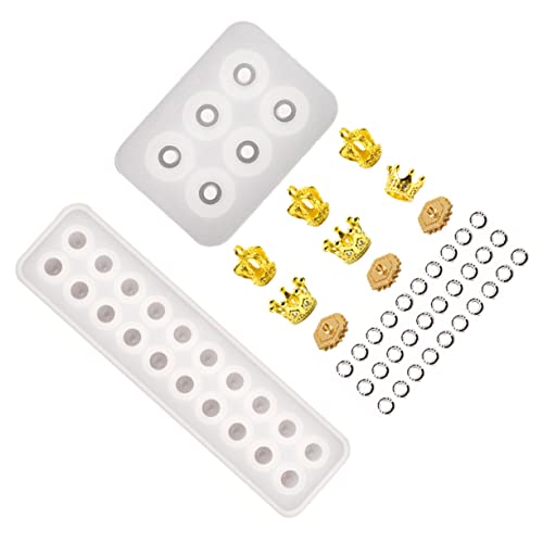 3Stücke Silikonformen für DIY Schmuckanhänger Wiederverwendbare Gießformen für Dekorationen Einfache Anwendung nicht Haftend für Bastelprojekte 3Stücke Silikonformen für DIY Schmuckanhänger Wiederverwendbare Gießformen für Dekorationen Einfache Anwendung nicht Haftend für Bastelprojekte von YOSADIER