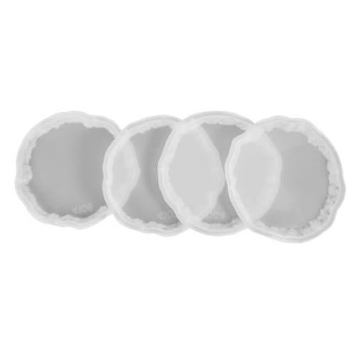 4Stücke Untersetzerformen für Epoxidharz DIY Gießform für Tassenmatten Langlebig und Benutzerfreundlich für Projekte und 4Stücke Untersetzerformen für Epoxidharz DIY Gießform für Tassenmatten Langlebig und Benutzerfreundlich für Projekte und von YOSADIER