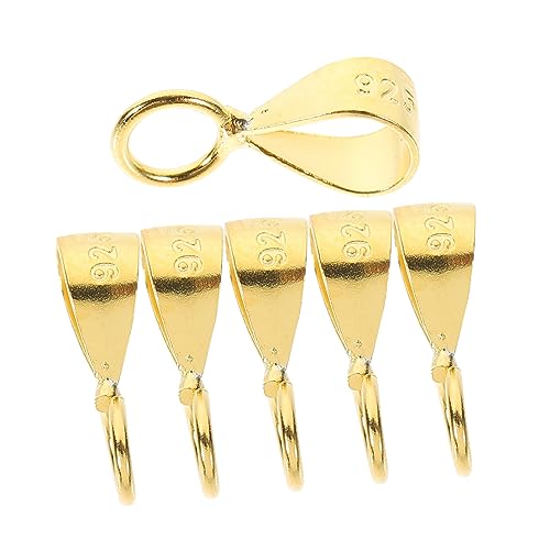 6Stücke Anhängerverschlüsse Einstellbare Schmuck Clips für Armbänder DIY Charm Halter für Schmuckdesign und Bastelprojekte 6Stücke Anhängerverschlüsse Einstellbare Schmuck Clips für Armbänder DIY Charm Halter für Schmuckdesign und Bastelprojekte von YOSADIER