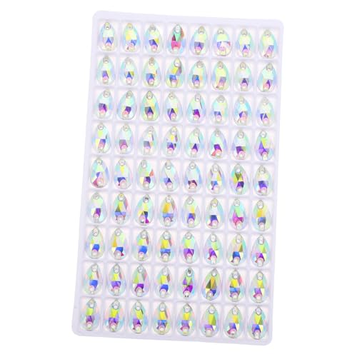 72 Stück Flachrücken Strasssteine mit Doppel für Diy Bekleidung Schuhe Hüte und Taschen Dekorative Accessoires für Projekte 72 Stück Flachrücken Strasssteine mit Doppel für Diy Bekleidung Schuhe Hüte und Taschen Dekorative Accessoires für Projekte von YOSADIER