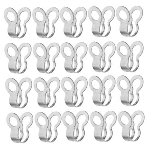 80 Stück Doppelschlaufen Clips für Deckenventilator Lampenzug Schmuckherstellung Diy Projekte Zubehör 80 Stück Doppelschlaufen Clips für Deckenventilator Lampenzug Schmuckherstellung Diy Projekte Zubehör von YOSADIER
