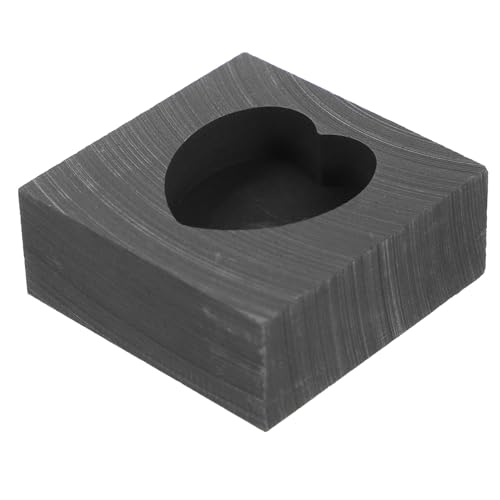 Graphit Barrenform Herzform Gießform für Metallguss Langlebig und Hitzebeständig für Gold Silber Kupfer für Praktische Anwendungen Graphit Barrenform Herzform Gießform für Metallguss Langlebig und Hitzebeständig für Gold Silber Kupfer für Praktische Anwendungen von YOSADIER