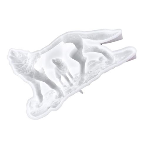 Wolfsförmige Epoxidharzform DIY Silikonform für Wanddekoration Präzise Gießform für Tierische Kunstwerke für Handwerk und Hochwertige Verarbeitung Wolfsförmige Epoxidharzform DIY Silikonform für Wanddekoration Präzise Gießform für Tierische Kunstwerke für Handwerk und Hochwertige Verarbeitung von YOSADIER