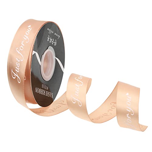 YOSADIER 1 Rolle Briefband Schleife poly seidig für Hochzeitsfeier rosafarbenes Geschenkband dekoratives Verpackungsband Blumenstrauß liefert geschenkband Multifunktionsbänder Khaki von YOSADIER