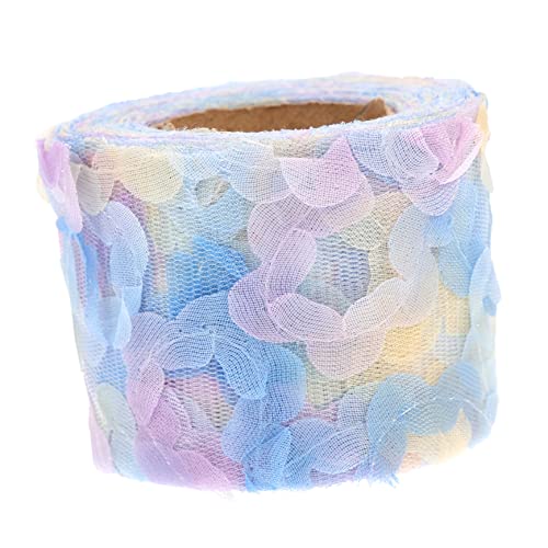 YOSADIER 1 Rolle Chiffon Rosen Stickerei für DIY Kleidung und Haarschmuck Yards Dekorationszubehör für Festliche Anlässe und Kreative Projekte YOSADIER 1 Rolle Chiffon Rosen Stickerei für DIY Kleidung und Haarschmuck Yards Dekorationszubehör für Festliche Anlässe und Kreative Projekte von YOSADIER