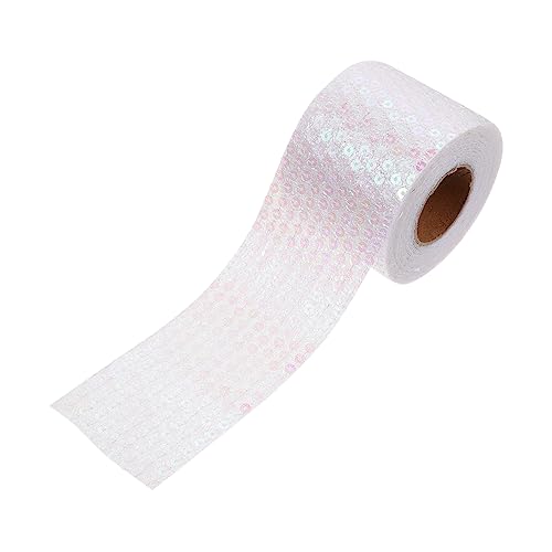 YOSADIER 1 Rolle Dekoratives Polyesterband mit Pailletten für Diy Projekte Yards für Hochzeiten Bastelarbeiten und Geschenkverpackungen Strapazierfähig und Einfach YOSADIER 1 Rolle Dekoratives Polyesterband mit Pailletten für Diy Projekte Yards für Hochzeiten Bastelarbeiten und Geschenkverpackungen Strapazierfähig und Einfach von YOSADIER