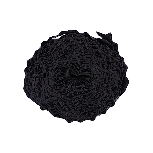 YOSADIER 1 Rolle Diy Satinband Schwarz Dekoratives Verpackungsband für Bastelarbeiten und Hochwertiges Langlebiges und Einfach zu Schneidendes Rüschensatinband für Projekte YOSADIER 1 Rolle Diy Satinband Schwarz Dekoratives Verpackungsband für Bastelarbeiten und Hochwertiges Langlebiges und Einfach zu Schneidendes Rüschensatinband für Projekte von YOSADIER
