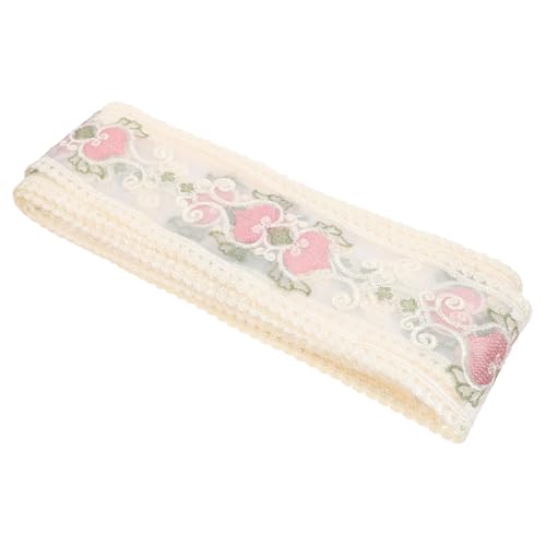YOSADIER 1 Rolle Embroidered Lace Ribbon Breit Wasserlösliche Spitze für Diy Handwerk Geschenkverpackung und Haarschmuck Hautfreundlich und Atmungsaktiv YOSADIER 1 Rolle Embroidered Lace Ribbon Breit Wasserlösliche Spitze für Diy Handwerk Geschenkverpackung und Haarschmuck Hautfreundlich und Atmungsaktiv von YOSADIER