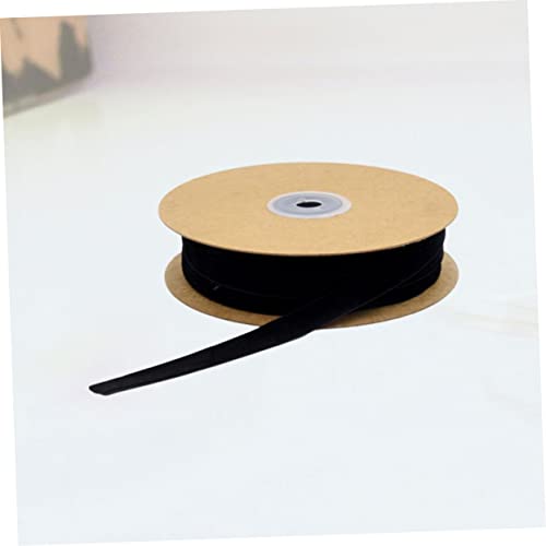 YOSADIER 1 Rolle Geschenkverpackungsband Stoff Tüllband zum Einwickeln dünnes schwarzes Band Bänder für Handwerk Kunsthandwerk Party klebeband für kleidung clothing tape Kleidungsband Black YOSADIER 1 Rolle Geschenkverpackungsband Stoff Tüllband zum Einwickeln dünnes schwarzes Band Bänder für Handwerk Kunsthandwerk Party klebeband für kleidung clothing tape Kleidungsband Black von YOSADIER