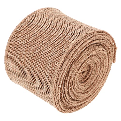 YOSADIER 1 Rolle Gurtbandimitat aus Leinen Bänder für Handwerk Hochzeit Fälschung DIY-Netzband dünn Band für DIY Bänder zum Basteln Kranzband rustikales Band Stoffbänder Polyester YOSADIER 1 Rolle Gurtbandimitat aus Leinen Bänder für Handwerk Hochzeit Fälschung DIY-Netzband dünn Band für DIY Bänder zum Basteln Kranzband rustikales Band Stoffbänder Polyester von YOSADIER