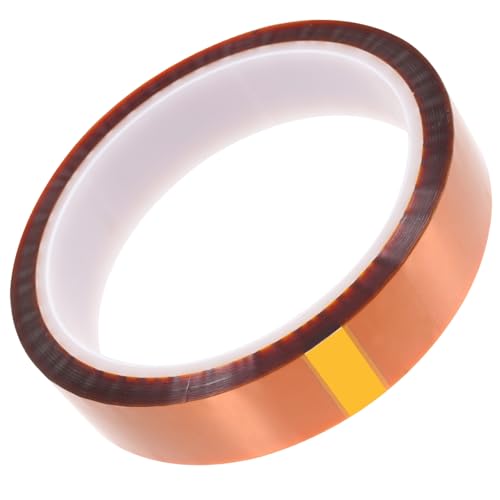 YOSADIER 1 Rolle Hochtemperaturbeständiges Klebeband Hochtemperaturband Wärmeübertragungsband Starkes Band Hitze Bänder Für Schaltung Verschleißfestes Heizband Polymerfolie Aus Polyimid von YOSADIER