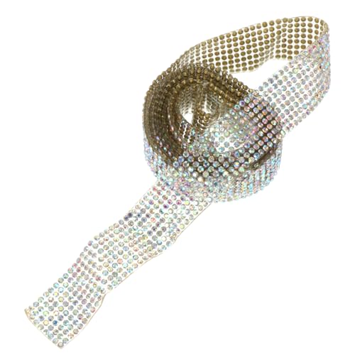 YOSADIER 1 Rolle Klebendes Kristall Strassband für Diy Projekte Reihig für Hochzeitsdekoration Braut Schleier und Mehr Vielseitig Einsetzbar und Anpassbar YOSADIER 1 Rolle Klebendes Kristall Strassband für Diy Projekte Reihig für Hochzeitsdekoration Braut Schleier und Mehr Vielseitig Einsetzbar und Anpassbar von YOSADIER