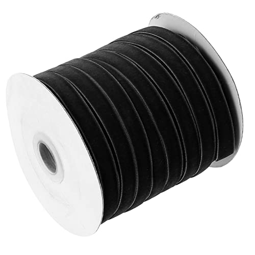 YOSADIER 1 Rolle Nylon -samtgürtel Bänder Geburtstagsband Blumen- Verpackung Hellrosa Band Zubehör Hochzeitsdeko Basteln Haar Klammern Hochzeitsgeschenk Bastelset Schwarz YOSADIER 1 Rolle Nylon -samtgürtel Bänder Geburtstagsband Blumen- Verpackung Hellrosa Band Zubehör Hochzeitsdeko Basteln Haar Klammern Hochzeitsgeschenk Bastelset Schwarz von YOSADIER