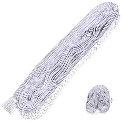 YOSADIER 1 Rolle Pailletten -Spitzenhilfsmaterialien Kleidung Outfit für Frauen trimmt trendy nähen Funkeln austauschbarer Kleiderbesatz verschleißfester Handwerksbesatz Polyester Silber YOSADIER 1 Rolle Pailletten -Spitzenhilfsmaterialien Kleidung Outfit für Frauen trimmt trendy nähen Funkeln austauschbarer Kleiderbesatz verschleißfester Handwerksbesatz Polyester Silber von YOSADIER