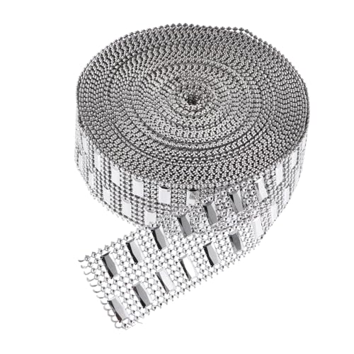 YOSADIER 1 Rolle Reihiges Strassband Glitzerndes Mesh Ribbon für DIY Projekte Yards für Hochzeiten und Partys Dekorativ und Langlebig Hochwertigen Materialien Gefertigt YOSADIER 1 Rolle Reihiges Strassband Glitzerndes Mesh Ribbon für DIY Projekte Yards für Hochzeiten und Partys Dekorativ und Langlebig Hochwertigen Materialien Gefertigt von YOSADIER