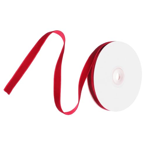 YOSADIER 1 Rolle Samt Geschenkband Bordeauxrot Yards DIY Dekorationsband für Schleifen Bastelprojekte und Geschenkverpackungen für Feste und Besondere Anlässe YOSADIER 1 Rolle Samt Geschenkband Bordeauxrot Yards DIY Dekorationsband für Schleifen Bastelprojekte und Geschenkverpackungen für Feste und Besondere Anlässe von YOSADIER
