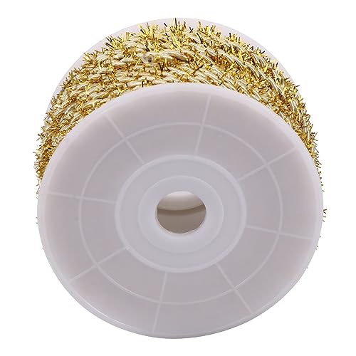 YOSADIER 1 Rolle Verpackungs etiketten Lanyard verpackungsmaterial paketkordel umhängeleine geschenkverpackungen Satinband hängend Verpackungsband praktisches Schlüsselband Polyester Golden von YOSADIER