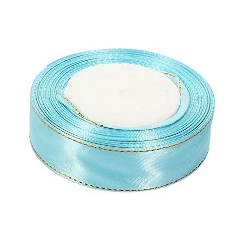 YOSADIER 1 Rolle Verpackungsband mit Goldkante Dekoratives Verpackungsband Blau zum Einpacken Bandbogen Dekoration Geschenkpaketband Bastelband machen Festivalband selber machen Polyester YOSADIER 1 Rolle Verpackungsband mit Goldkante Dekoratives Verpackungsband Blau zum Einpacken Bandbogen Dekoration Geschenkpaketband Bastelband machen Festivalband selber machen Polyester von YOSADIER