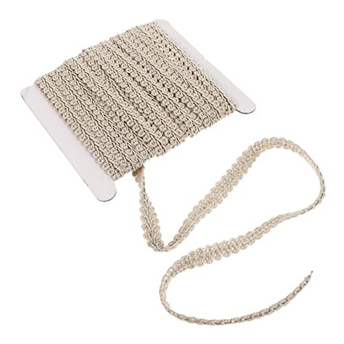 YOSADIER 1 Rolle Wellige Spitze Kleidungsstück Vorhang Quastenverkleidung Zierleiste Zum Nähen Gimp-zopf Trimmen Dickes Band Form Flechten Welle Gardinenband Vorhänge Dünn Polyester Beige YOSADIER 1 Rolle Wellige Spitze Kleidungsstück Vorhang Quastenverkleidung Zierleiste Zum Nähen Gimp-zopf Trimmen Dickes Band Form Flechten Welle Gardinenband Vorhänge Dünn Polyester Beige von YOSADIER