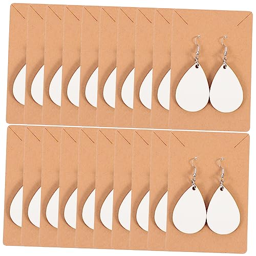 YOSADIER 1 Satz DIY Ohrhänger Set Sublimation Blanks Hochwertigem Material für Kreative Bastelprojekte für Schmuckherstellung und Designs von YOSADIER