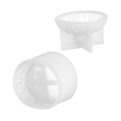 YOSADIER 1 Satz Diy Silikon Schmuckbox Form Epoxidharz Gießform für Aufbewahrung Wiederverwendbar für Handgefertigte Schmuckkästchen Personalisierbar mit Farben und Dekorationen von YOSADIER