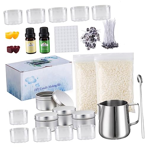 YOSADIER 1 Satz Duftkerzenset Kerzenherstellung Kit Zubehör Für Die Kerzenherstellung Kerzenformen Diy Liefert Kerzen Bastelset Selber Machen Bienenwachs Bastelset Rostfreier Stahl YOSADIER 1 Satz Duftkerzenset Kerzenherstellung Kit Zubehör Für Die Kerzenherstellung Kerzenformen Diy Liefert Kerzen Bastelset Selber Machen Bienenwachs Bastelset Rostfreier Stahl von YOSADIER