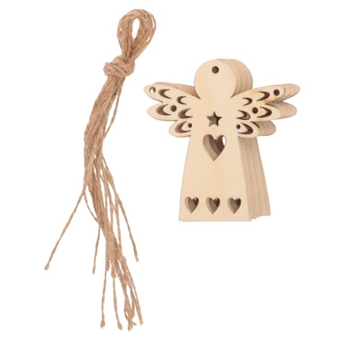 YOSADIER 1 Satz Holz Engel Anhänger Unvollendete Holzscheiben für DIY Bastelprojekte Holz Ausschnitte für Dekorationen Bastelarbeiten Scrapbooking und Mehr YOSADIER 1 Satz Holz Engel Anhänger Unvollendete Holzscheiben für DIY Bastelprojekte Holz Ausschnitte für Dekorationen Bastelarbeiten Scrapbooking und Mehr von YOSADIER