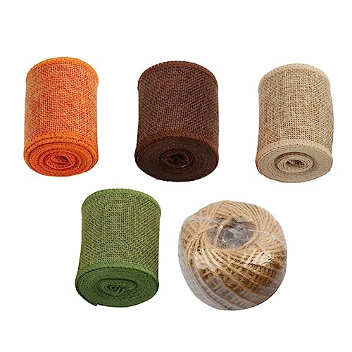 YOSADIER 1 Satz Jute Ähnliches Dekoband für Hochzeiten und Feste Teiliges Naturseil für Geschenkverpackungen und Bastelprojekte YOSADIER 1 Satz Jute Ähnliches Dekoband für Hochzeiten und Feste Teiliges Naturseil für Geschenkverpackungen und Bastelprojekte von YOSADIER