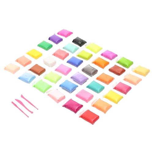 YOSADIER 1 Satz Modelliermasse für Ultraleichtes Knetset mit Farben pro Beutel für Diy Bastelarbeiten und Projekte Selbsttrocknend und Einfach zu Handhaben YOSADIER 1 Satz Modelliermasse für Ultraleichtes Knetset mit Farben pro Beutel für Diy Bastelarbeiten und Projekte Selbsttrocknend und Einfach zu Handhaben von YOSADIER