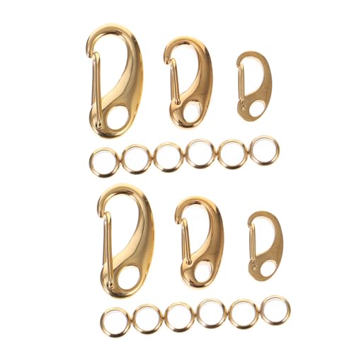 YOSADIER 1 Satz Multifunktionale Lobster Karabiner mit Ringen Teiliges für Diy Schmuckherstellung Wie Armbänder und Leicht und Tragbar Perfekter Verschluss für Projekte YOSADIER 1 Satz Multifunktionale Lobster Karabiner mit Ringen Teiliges für Diy Schmuckherstellung Wie Armbänder und Leicht und Tragbar Perfekter Verschluss für Projekte von YOSADIER