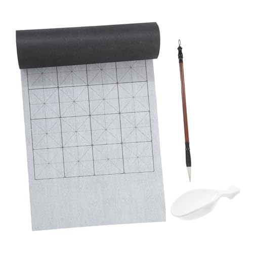 YOSADIER 1 Set Chinesische Kalligraphie Wasserzeichnung Schreibtuch Stift Pinsel Wasserschale Set Wiederverwendbare Kalligraphiematte Für Studenten Anfänger Praxis YOSADIER 1 Set Chinesische Kalligraphie Wasserzeichnung Schreibtuch Stift Pinsel Wasserschale Set Wiederverwendbare Kalligraphiematte Für Studenten Anfänger Praxis von YOSADIER