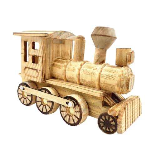 YOSADIER 1 Stück Lokomotive aus Holz für Züge Zug Antiquität Junge home decor wohnungseinrichtung wohnraumdeko Retro-Lokomotiven Geschenkidee Holzhandwerk Holzverzierung YOSADIER 1 Stück Lokomotive aus Holz für Züge Zug Antiquität Junge home decor wohnungseinrichtung wohnraumdeko Retro-Lokomotiven Geschenkidee Holzhandwerk Holzverzierung von YOSADIER